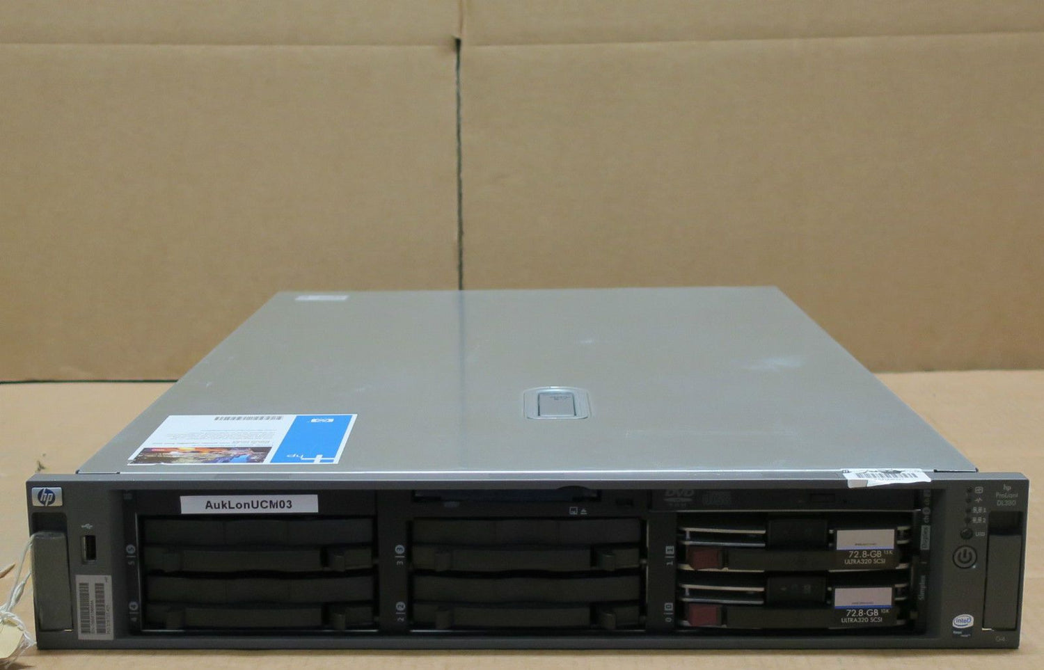 HP DL380 G4 3.00GHz CPU SCSI Rackmount Server378735-371 2nd :378735-371: Alt () Other //