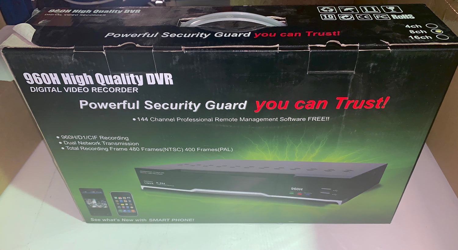 DVR8006 Prestige Smartview 960H High Quality 8CH Digital Video Recorder 2nd :: Alt () Other //