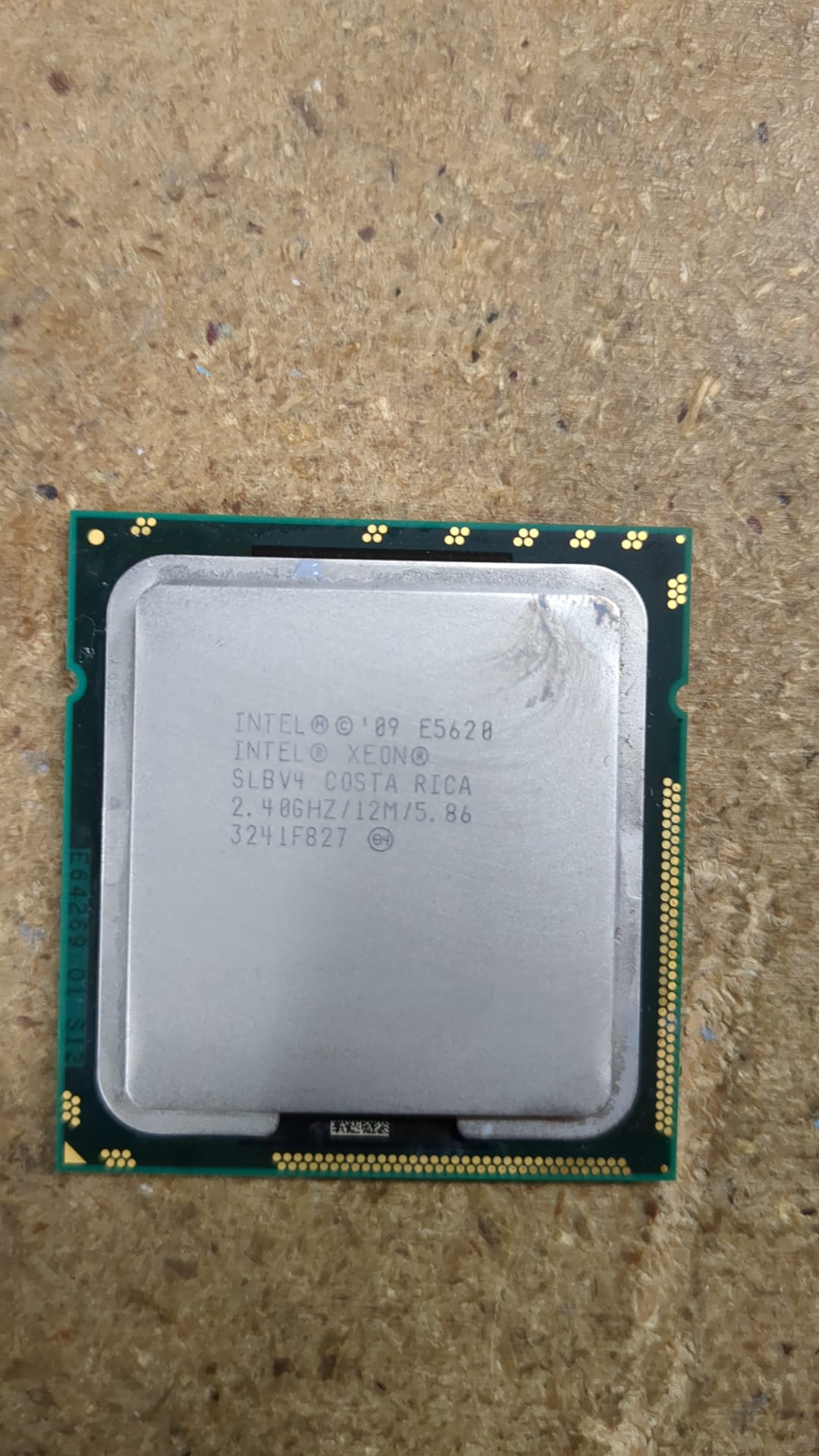 Intel Xeon Processor E5620 4C 2.40Ghz/12M cache/5.86 GT/s QPI SLBV4 Module PN:SLBV4 2nd :SLBV4: Alt () Other //
