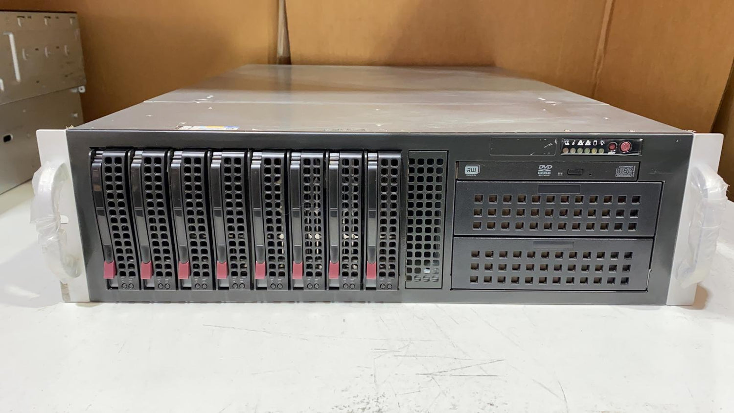 Supermicro 3U 2x E5-2420 Processor Support M/brd X9DAL-i CSE-835 E5-2680v2 24GB Ram 8x 3.5inch LFF Rackmount Server PN: CSE-835 2nd :CSE-835: Alt () Other //