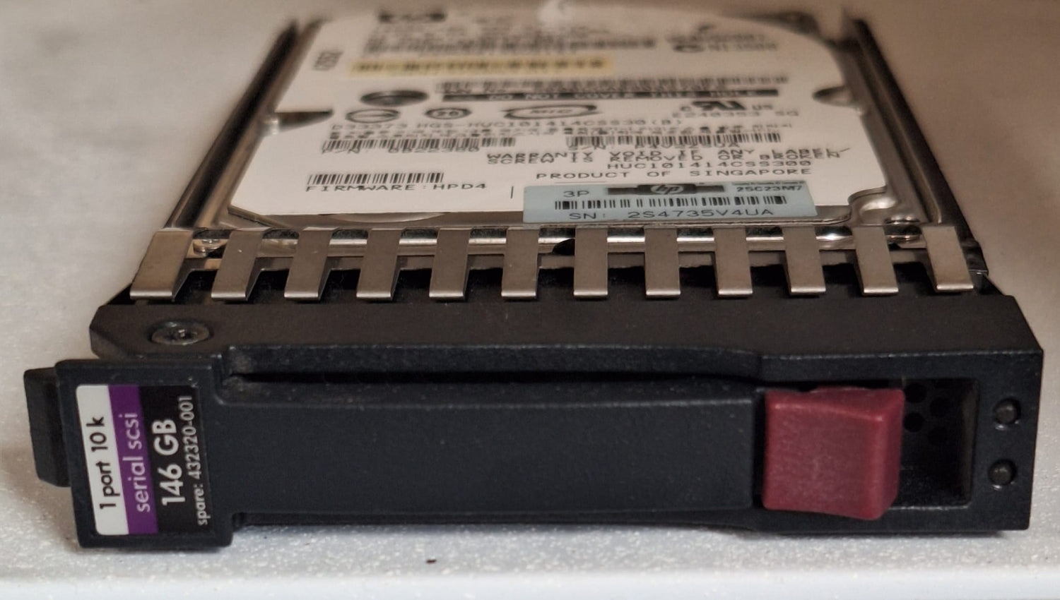 HP SAS 146GB 3G 10K rpm 2.5inch Single-Port Hot Plug Hard Disk Drive 431958-B21 2nd :431958-B21: Alt (432320-001) Other /AD333A/