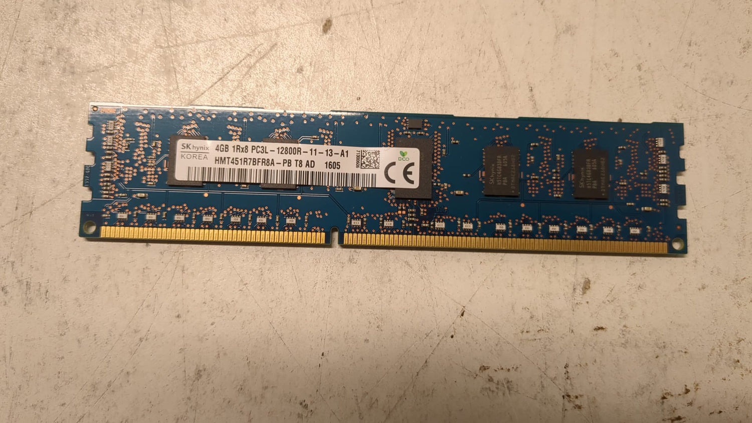 Hynix 4GB PC3L-10600R DDR3-1333MHz ECC REG RAM Memory HMT451R7BFR8A-PB 2nd :HMT451R7BFR8A-PB Alt () Other //