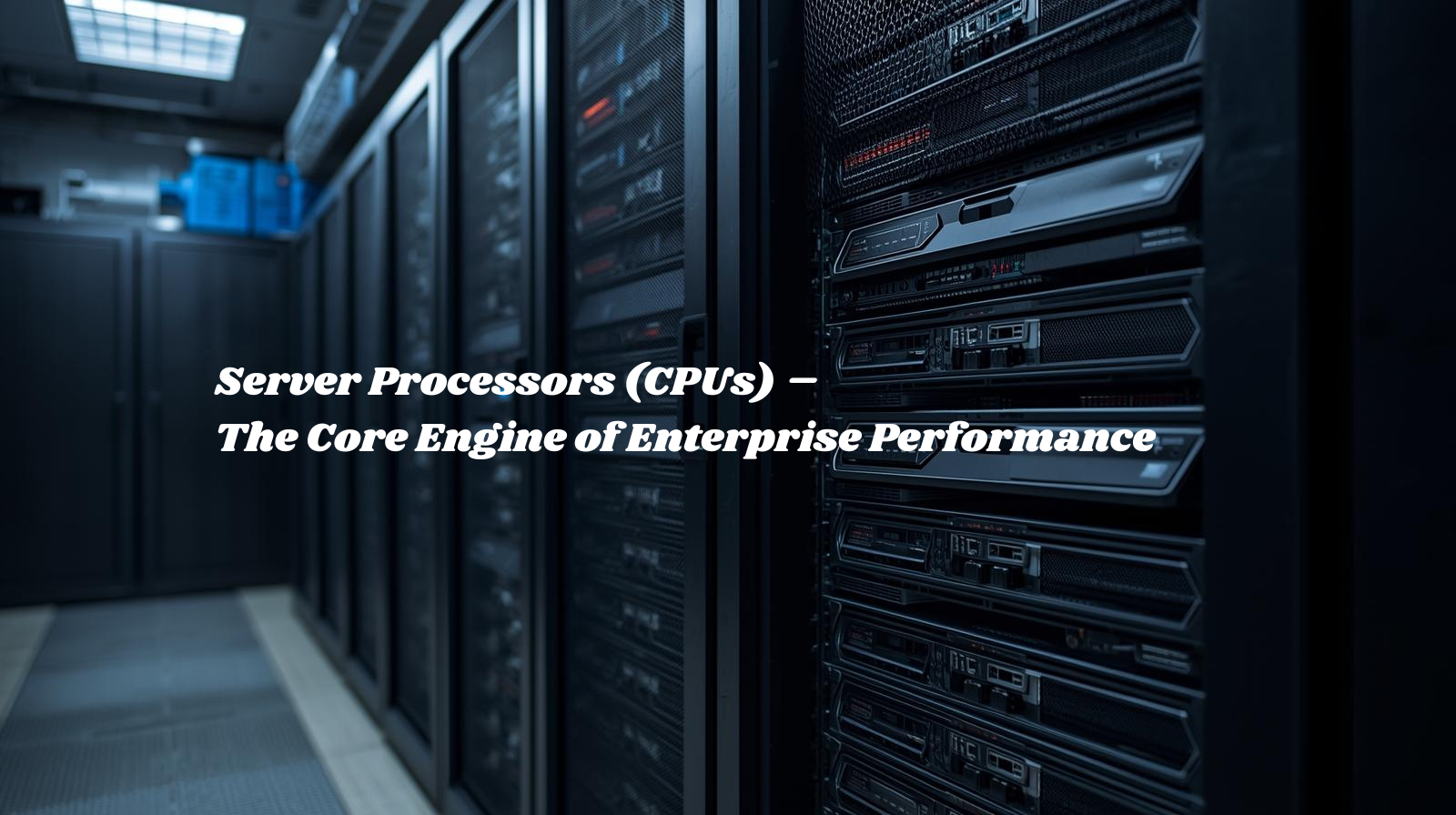 Server Processors (CPUs) – The Core Engine of Enterprise Performance
