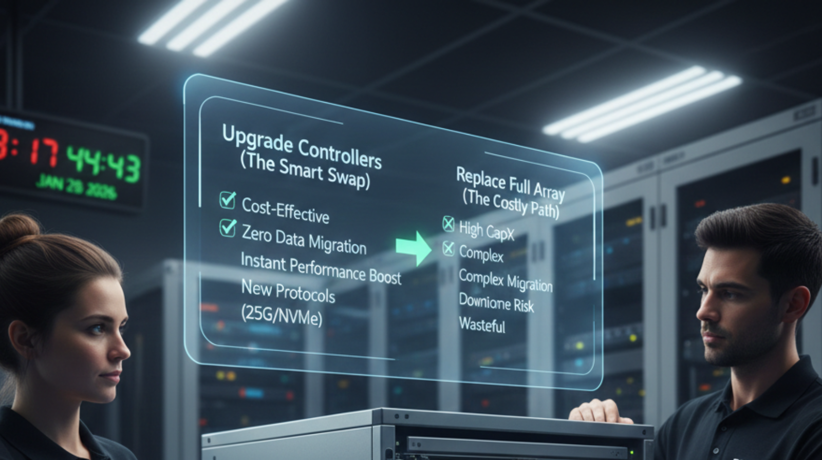 When to Upgrade Server Controllers Instead of Replacing Storage Arrays