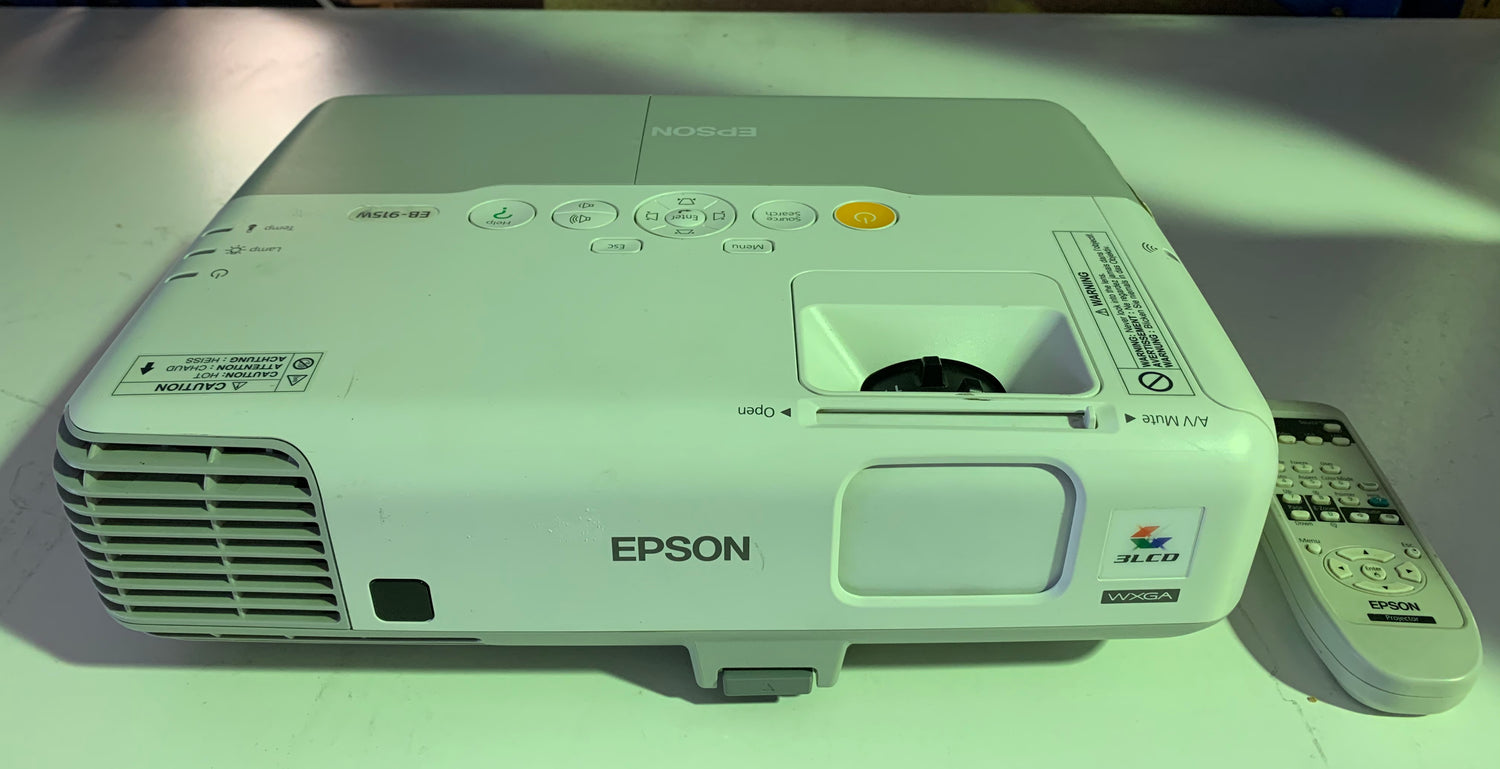H388B Epson EB-915W WXGA 3LCD Portable Multimedia Projector With Remote Control 2nd :: Alt () Other //