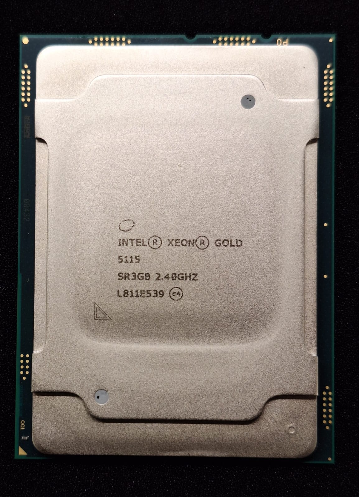Intel Xeon Gold 5115 10 Core 2.40GHz 13.75MB Cache Processor CPU PN:SR3GB:2nd :: Alt () Other //