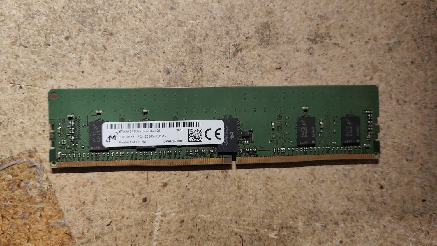 6VDNY Dell 8GB DDR4 SDRAM Server Memory Module 2nd :: Alt () Other //