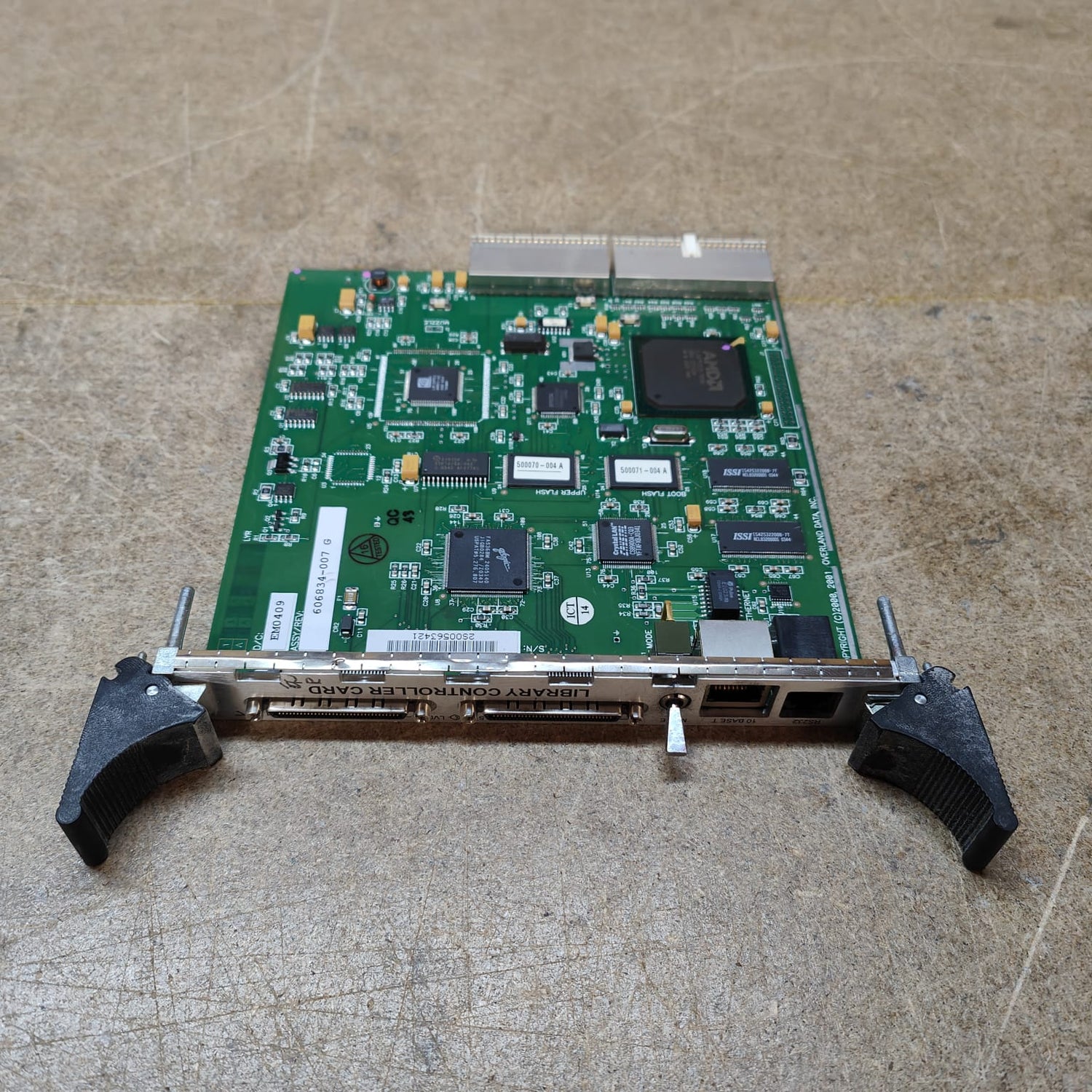 HP MSL5000 SCSI LVD/SE LIBRARY CONTROLLER MODULE 606834-007 PN:231671-001 2nd :231671-001: Alt () Other //