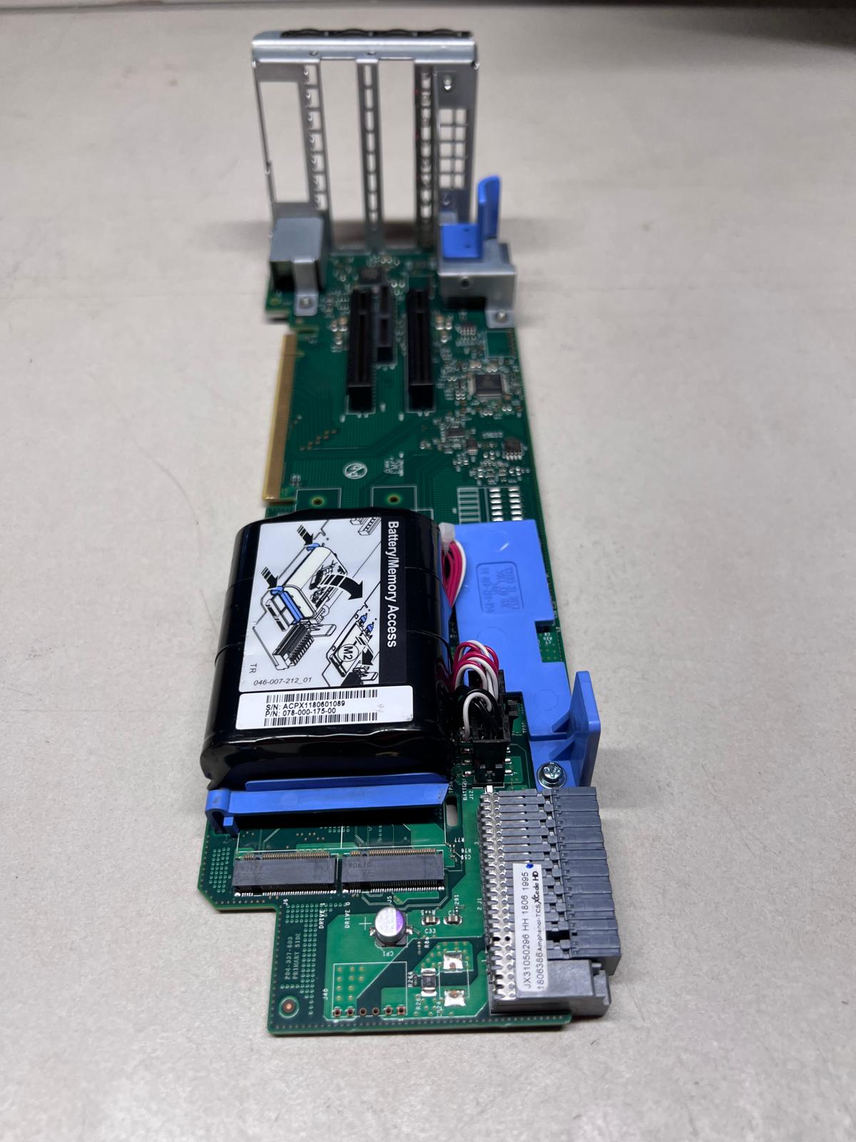 EMC Isilon 100-572-072-02 Battery and Riser card kit for A200/H400/H500/H600/F800/A200/A2000 2nd :: Alt () Other //