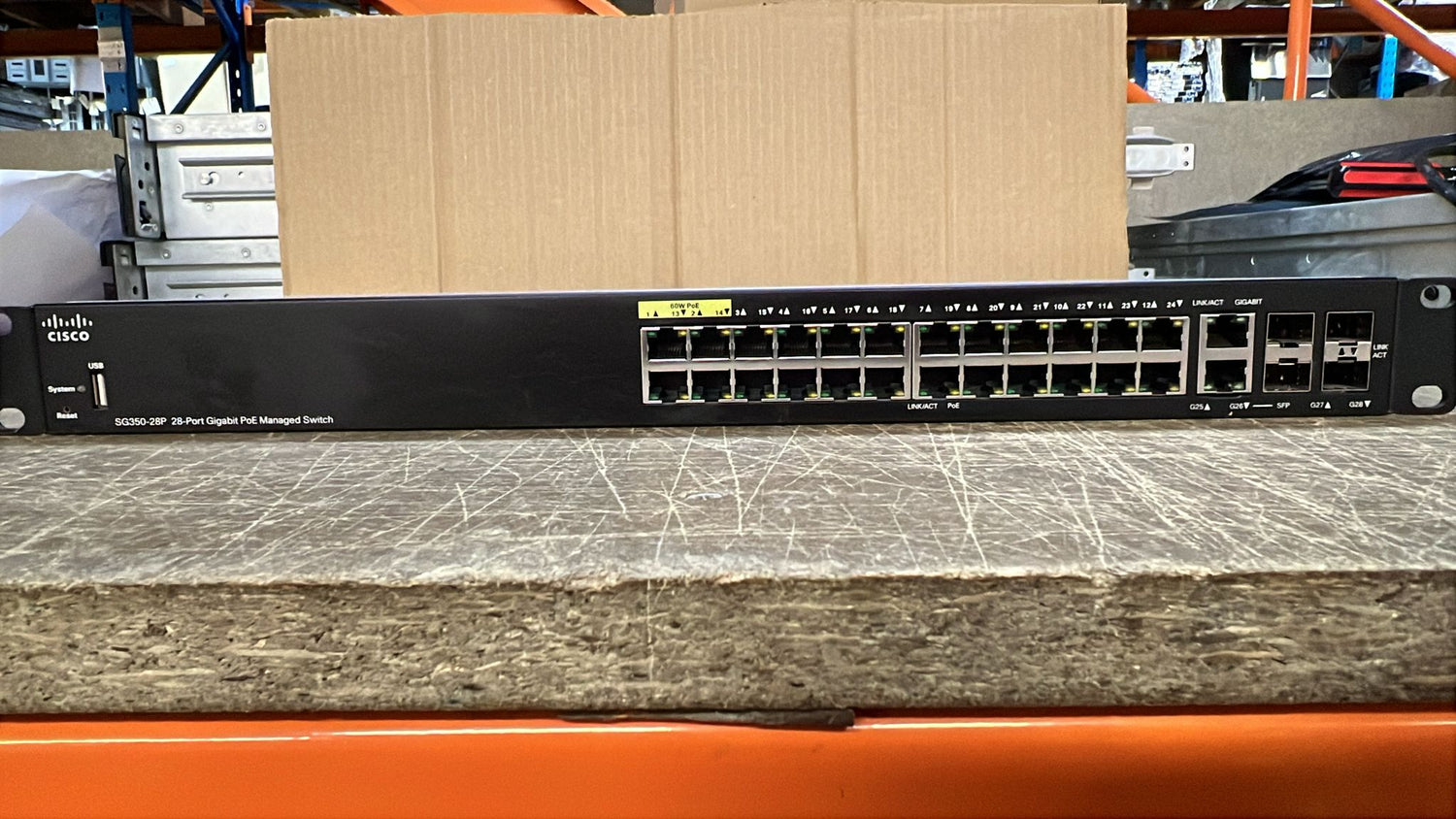 SG350-28P-K9 Cisco Small Business SG350-28P Managed L3 Switch 2nd :: Alt () Other //