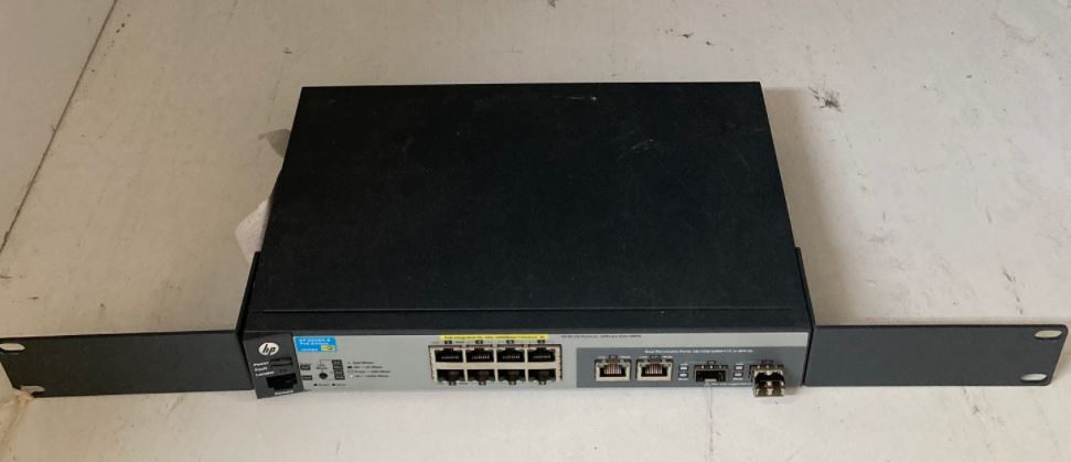 HP E2520 SWITCH 8 PORT 10/100/1000 POE MANAGED LAYER 2 PN:J9298A 2nd :J9298A: Alt () Other //