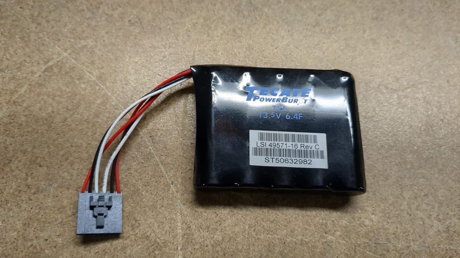 LSI49571 LSI 49571-13 Tecate PowerBurst TPL 13.5V 6.4F REV A Raid Cache Battery Backup 2nd :: Alt ( 495771-13  CVPM02 IBM 01KN513 ) Other //