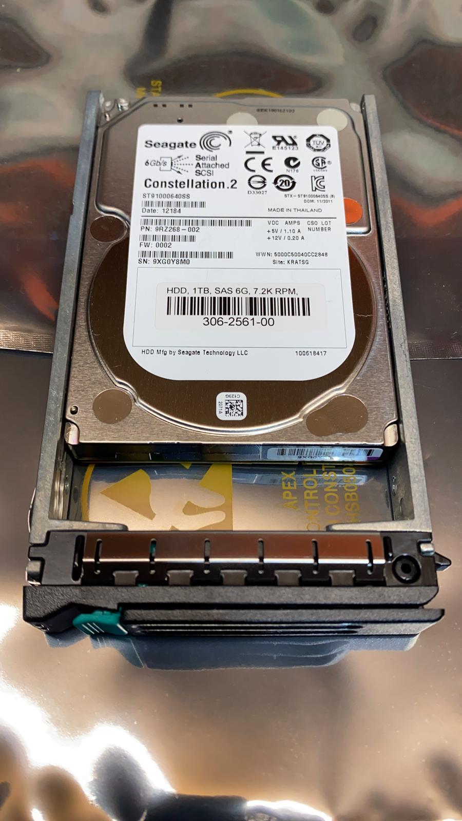 Symantec 1TB 7.2K 2.5" SAS ST91000640SS 306-2561-00 symantec tray 2nd :ST91000640SS: Alt () other /306-2561-00/