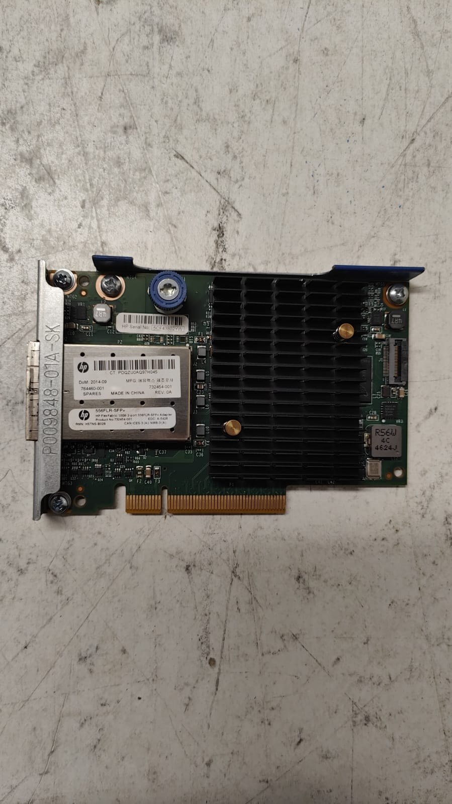 HPE 764460-001 556FLR-SFP+ Flexfabric 10GB 2p Adapter 2nd :: Alt () Other //