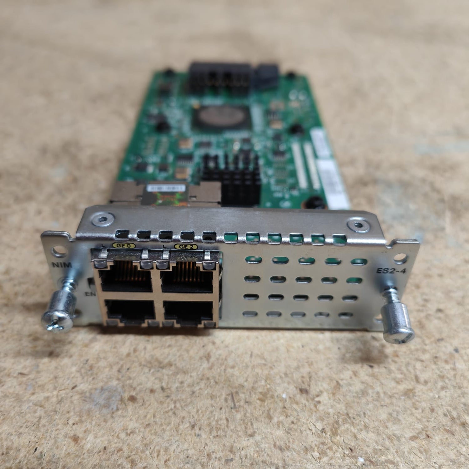 CISCO NIM-ES2-4 4-PORT LAYER 2 GE SWITCH NETWORK  2nd :: Alt () Other //