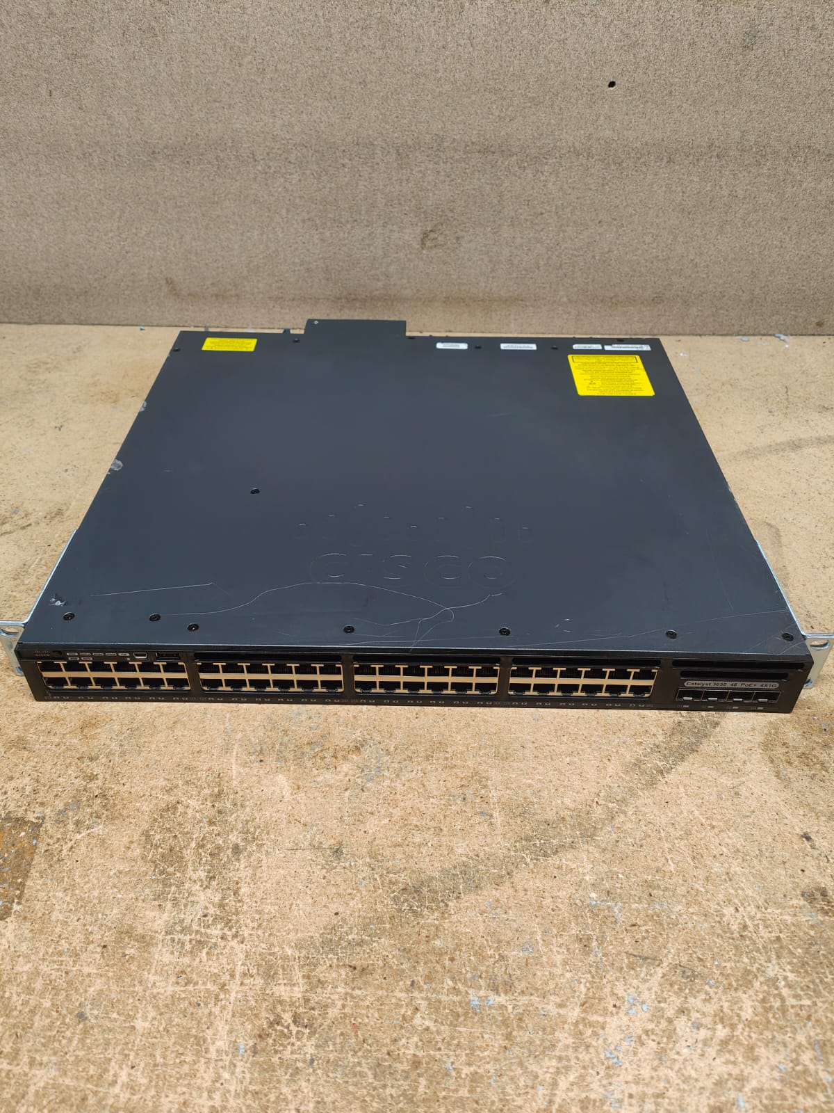 Cisco WS-C3650-48FS-S 48 Port PoE+ 2nd :: Alt () Other //