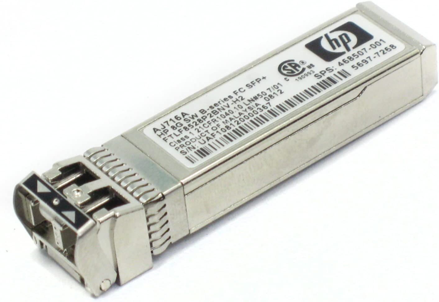 HP 8Gb Shortwave B-Series Fibre Channel 1 Rack Sfp Transceiver AJ716A 2nd :AJ716A: Alt () Other //