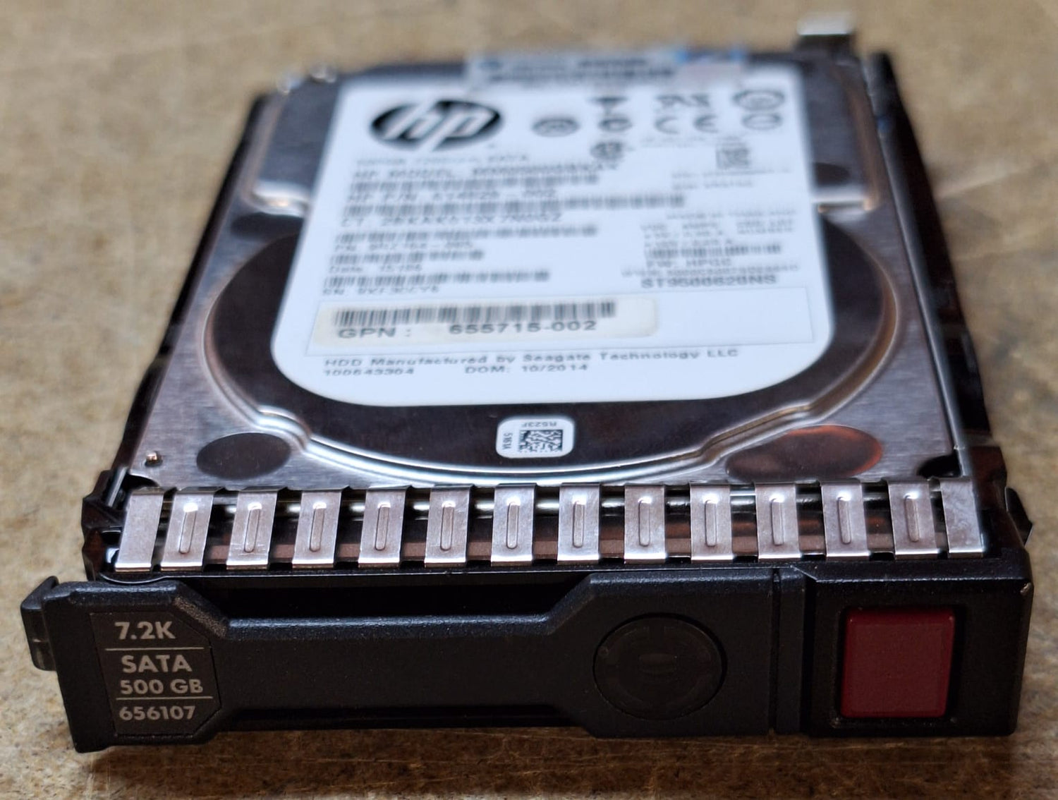 HP 500GB 6G SATA 7.2K 2.5inch 2.5in SC Midline  MDL  Hard Disk Drive 656107-001  614829-002 PN:655708-B21 2nd :655708-B21: Alt () Other //