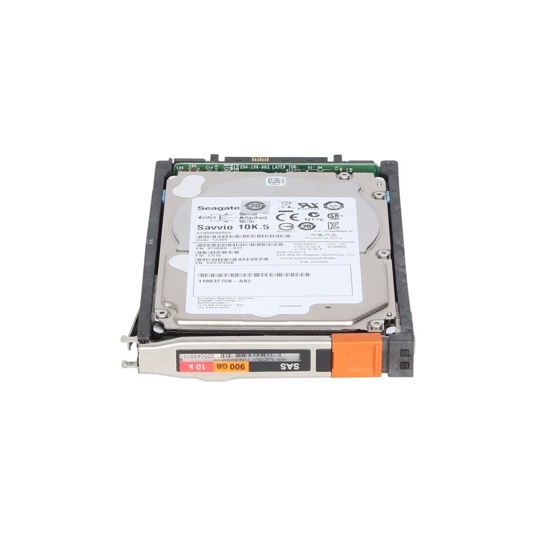 005049809 EMC 900GB 6Gbps 10K SFF Hard Disk Drive V4-2S10-900 2nd : V4-2S10-900 : Alt ( V4-2S10-900 V3-2S10-900 ) Other //