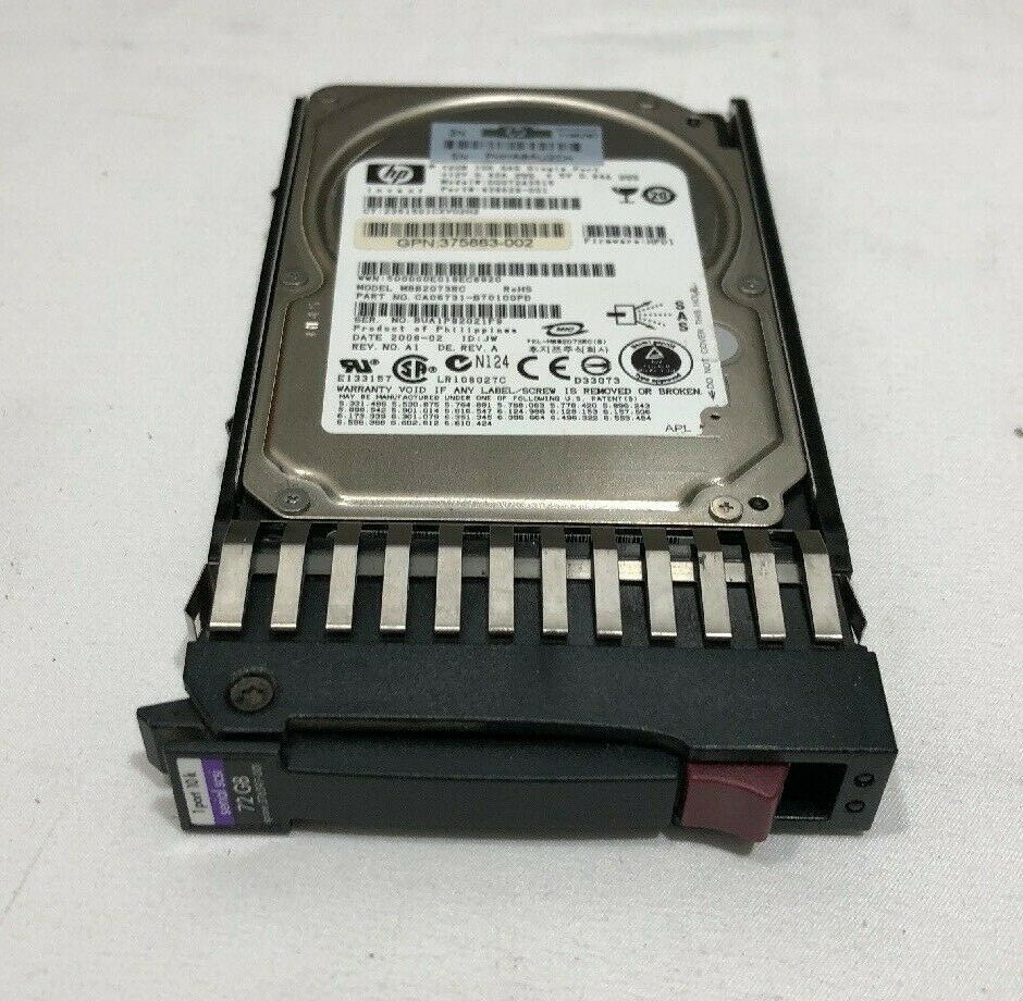 HP SAS 72GB 10K 2.5 2.5inch Single Port SP Hard Disk Drive 375696-002 375712-002 395924-002 376597-001 / 438628-001 443177-001 434916-001 / 431954-002 434916-001 375861-B21 2nd :375861-B21: Alt () Other //