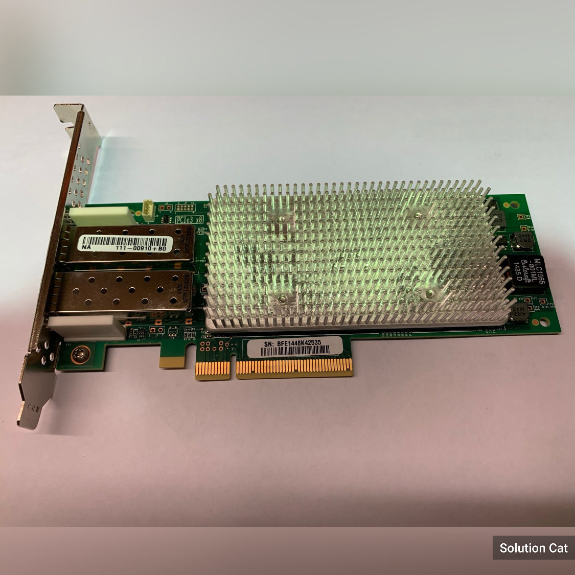 111-00910 NetApp Dual Port 16GB FC 10GBE FCoE HBA Fibre Chanel Card QLE2672 2nd :: Alt () Other //