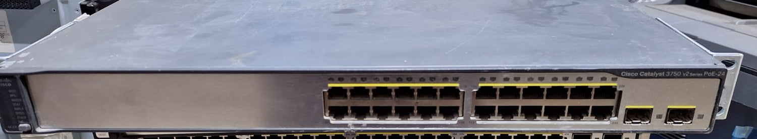 Catalyst 3750V2 24 10/100 PoE + 2 SFP PN:WS-C3750V2-24PS-CP: