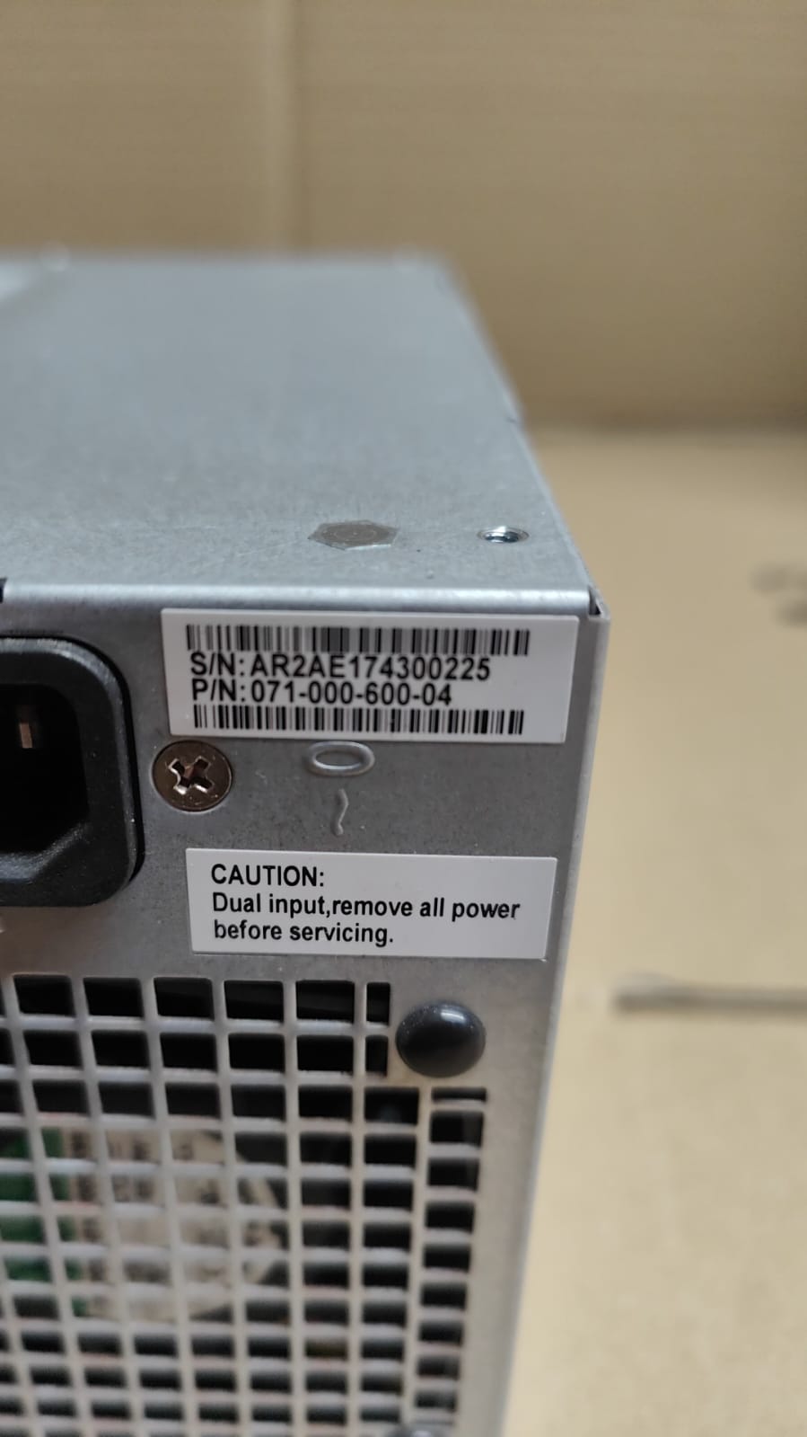 EMC 071-000-600-04 DS60 1600W POWER SUPPLY 2nd :: Alt () Other //
