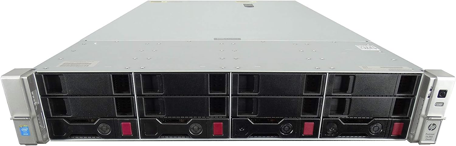 HP DL380 Gen9 LFF SERVER  2x E5-2620v3 CPUs 64GB RAM 4x 4TB LFF SAS Hard disk drives