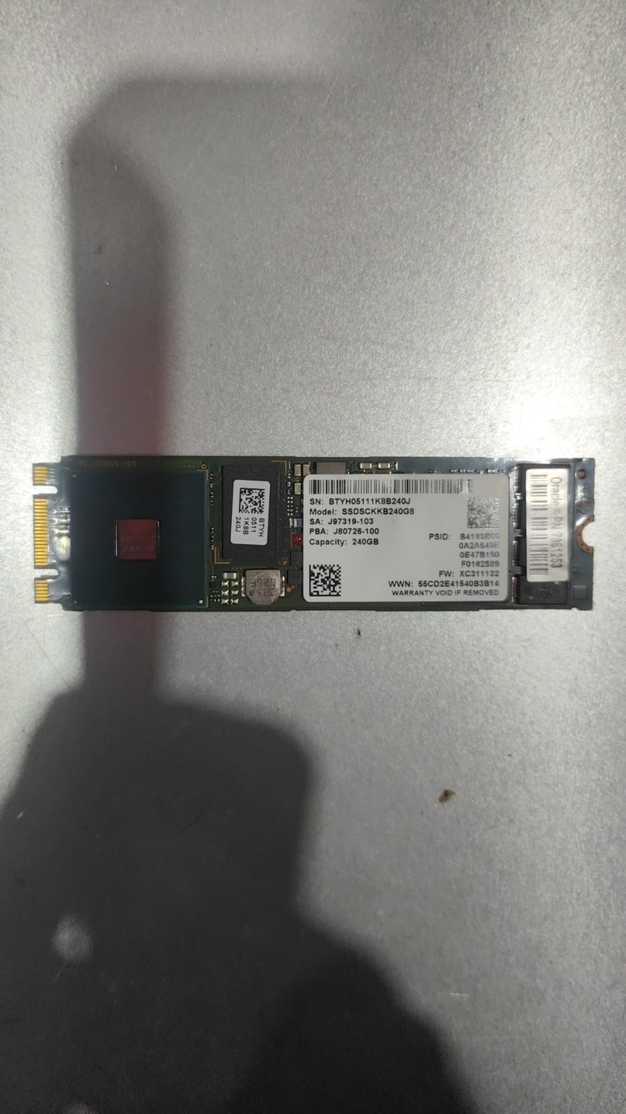 Oracle 7361253 240GB M2 Intel S4510 Solid State Drive 2nd :: Alt () Other //