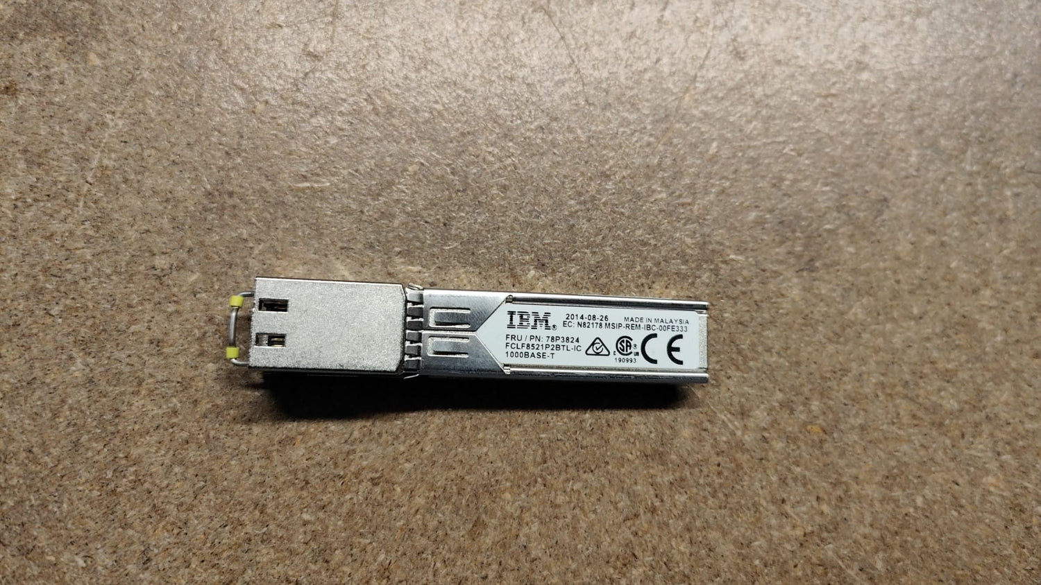 78P3824 IBM FCLF8521P2BTL-IC SFP 1000Base-T RJ45 Transceiver 2nd :: Alt () Other //
