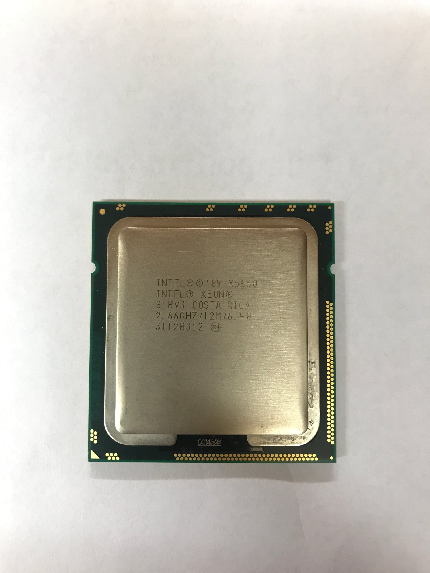 Intel Xeon X5650 6-Core 2.66GHz Processor CPU PN:SLBV3 2nd :SLBV3: Alt () Other //