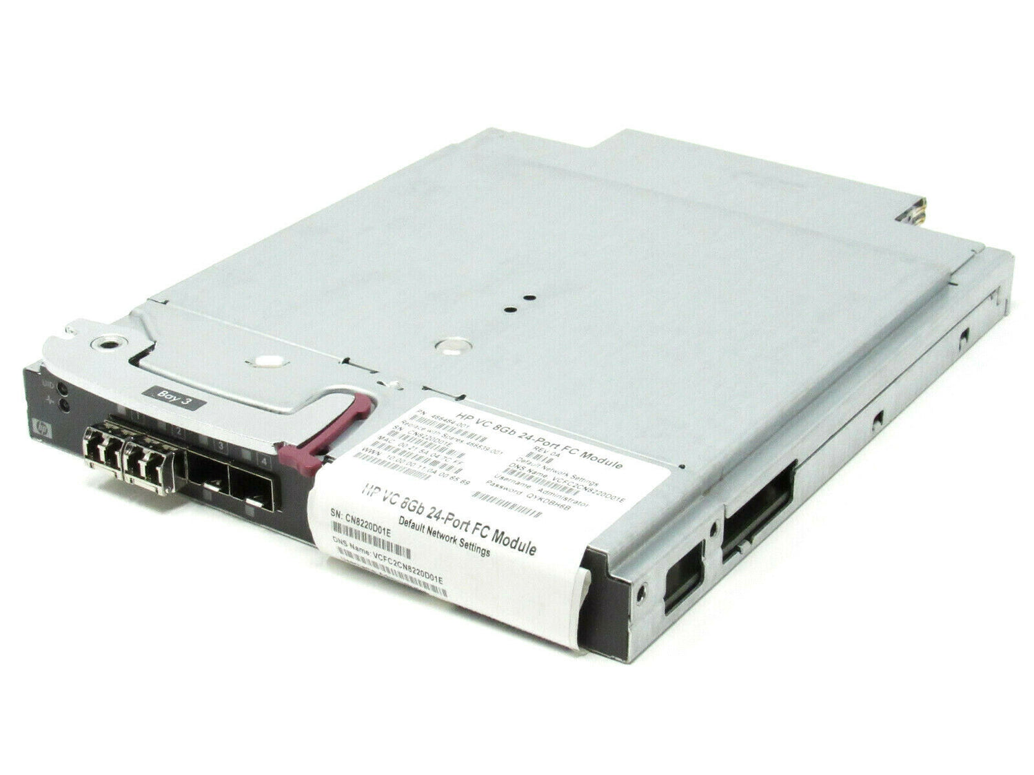 HP Virtual Connect 8Gb 24-port Fibre Channel Module for c-Class Blade System 466539-001 466484-001 466482-B21 2nd :466482-B21: Alt () Other //