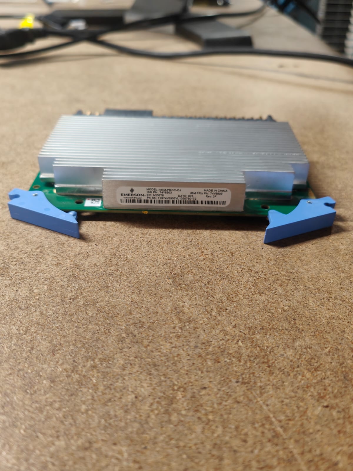 EMERSON 74Y5903 VRM-PROC-CJ VOLTAGE REGULATOR VRM 2nd :: Alt () Other //