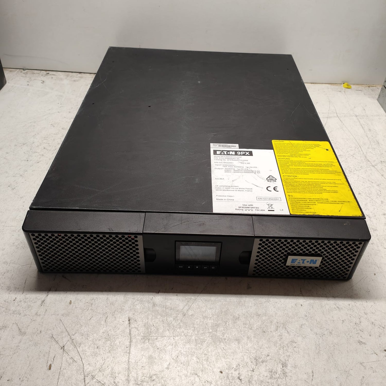 9103-83800 Eaton 9103-83800 3000VA 2700W 120V 9PX Universal Power Supply 2nd :9103-83800EN1-00: Alt () Other //