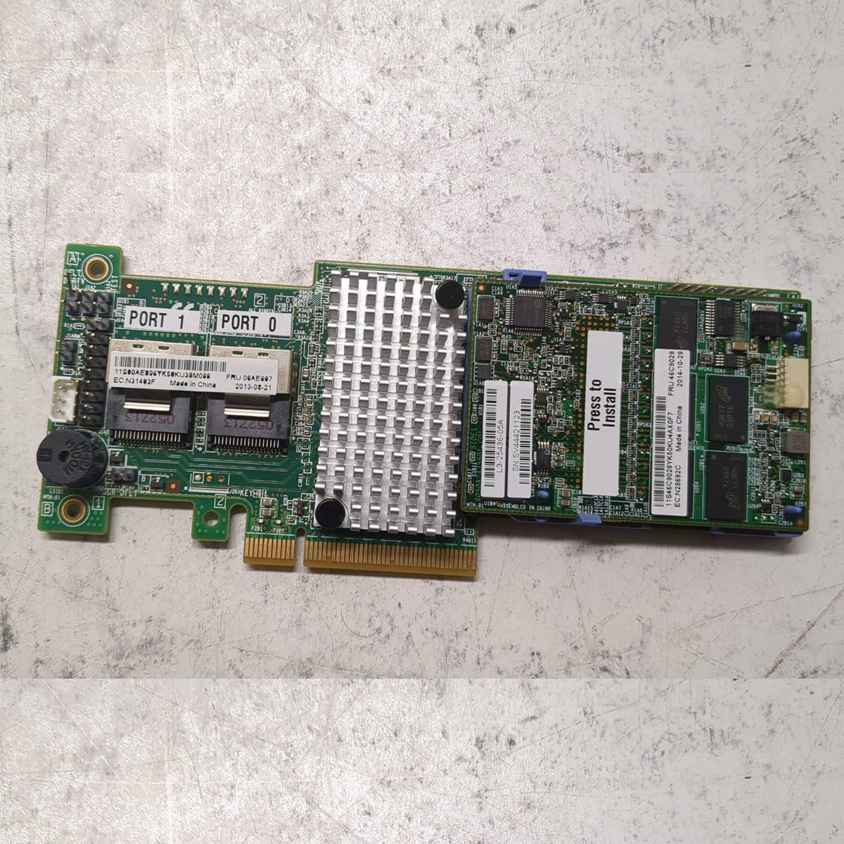 IBM Serveraid M5110 SAS/SATA Controller  00AE807 2nd :00AE807: Alt ( ) Other //