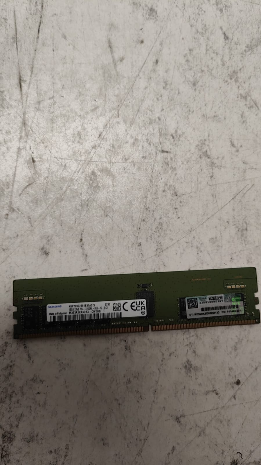 P11443-091 Samsung 16GB DDR4-3200 Registered ECC 2nd :: Alt () Other //
